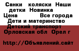 Санки - коляски “Наши детки“ Новинка 2017 › Цена ­ 4 090 - Все города Дети и материнство » Детский транспорт   . Орловская обл.,Орел г.